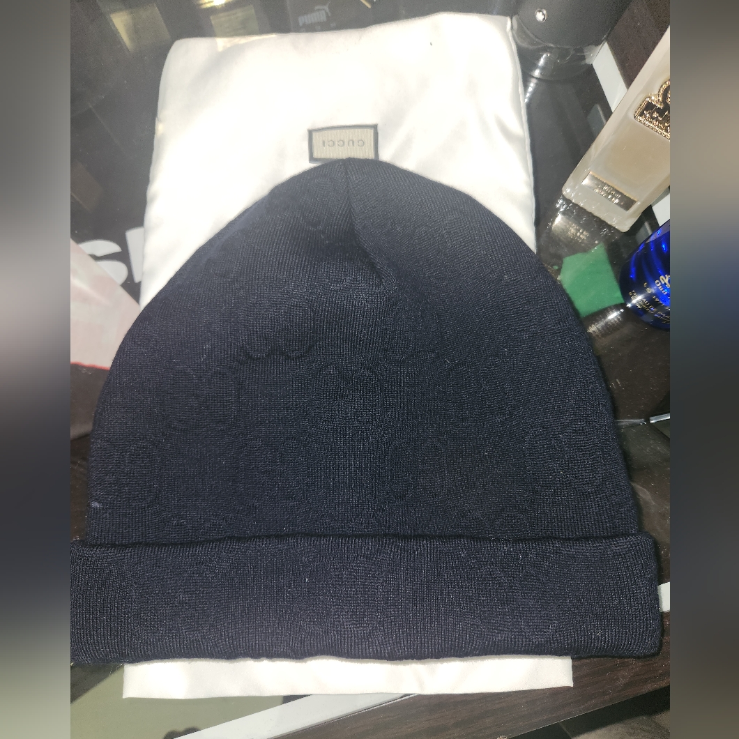 Gucci Midnight Blue Knit Beanie